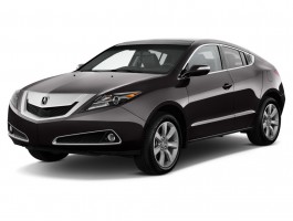 2012 Acura ZDX AWD 4-door Advance Pkg Angular Front Exterior View