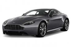 2012 Aston Martin V12 Vantage 2-door Coupe Man Angular Front Exterior View