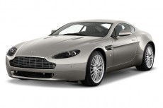 2012 Aston Martin V8 Vantage 2-door Coupe Sportshift Angular Front Exterior View
