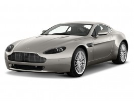 2012 Aston Martin V8 Vantage 2-door Coupe Sportshift Angular Front Exterior View