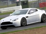 2012 Aston Martin Vantage GT4 race car