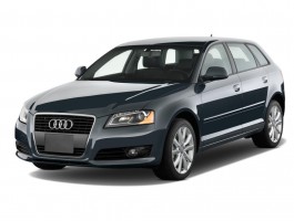 2012 Audi A3 4-door HB S tronic FrontTrak 2.0T Premium Angular Front Exterior View