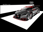 2012 Audi R17 A5 DTM race car preview sketch