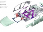 2012 Audi A6 aluminum and steel construction