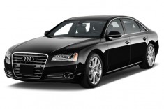 2012 Audi A8 L 4-door Sedan Angular Front Exterior View