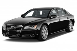 2012 Audi A8 L 4-door Sedan Angular Front Exterior View