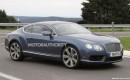 2012 Bentley Continental GT Speed facelift spy shots
