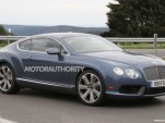 2012 Bentley Continental GT Speed facelift spy shots