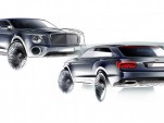 2012 Bentley EXP 9 F concept design sketches