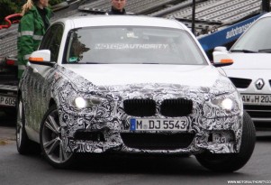 2012 BMW 1-Series Hatchback spy shots