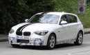 2012 BMW 1-Series Hatchback M Sport Accessories spy shots