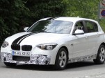 2012 BMW 1-Series Hatchback M Sport Accessories spy shots