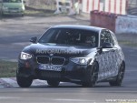 2012 BMW 135i three-door hatchback spy shots