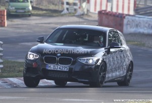 2012 BMW 135i three-door hatchback spy shots