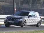 2012 BMW 135i three-door hatchback spy shots