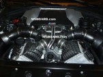 2012 BMW M5 engine seen in Concept M5