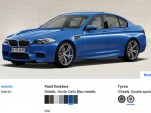 2012 BMW M5 online configurator