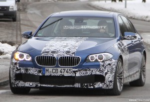 2012 BMW M5 spy shots