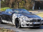 2012 BMW M6 Convertible spy shots