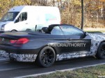 2012 BMW M6 Convertible spy shots