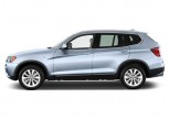 2012 BMW X3 AWD 4-door 28i Side Exterior View