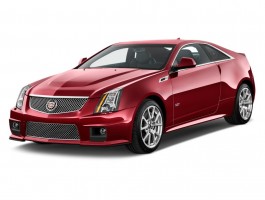 2012 Cadillac CTS-V Coupe 2-door Coupe Angular Front Exterior View