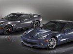 2012 Chevrolet Corvette Z06 (left) and Corvette ZR1