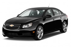 2012 Chevrolet Cruze 4-door Sedan LTZ Angular Front Exterior View