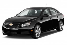 2012 Chevrolet Cruze 4-door Sedan LTZ Angular Front Exterior View