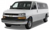 2012 Chevrolet Express Passenger RWD 3500 155" 1LS Angular Front Exterior View