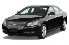 2012 Chevrolet Malibu 4-door Sedan LTZ w/1LZ Angular Front Exterior View