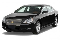 2012 Chevrolet Malibu 4-door Sedan LTZ w/1LZ Angular Front Exterior View
