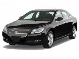 2012 Chevrolet Malibu 4-door Sedan LTZ w/1LZ Angular Front Exterior View