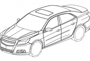2012 Chevrolet Malibu Revealed In Official Patent Filings 