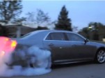 2012 Chrysler 300 SRT8 Doing Burnout