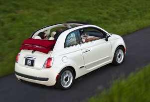 2012 Fiat 500 Cabriolet: Best Gas-Mileage 4-Seat Convertible You Can Buy