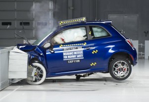 2012 Fiat 500 IIHS crash testing