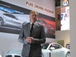Henrik Fisker launches 2013 Fisker Surf, Frankfurt Motor Show, September 2011