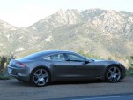 2012 Fisker Karma during road test, Los Angeles, Feb 2012