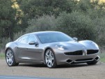2012 Fisker Karma during road test, Los Angeles, Feb 2012