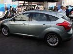 2012 Ford Focus Electric live at CES 2011