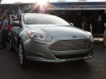 2012 Ford Focus Electric live at CES 2011