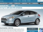 2012 Ford Focus Electric Microsite