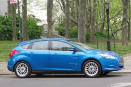 2012 Ford Focus Electric, New York City, April 2012
