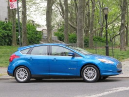 2012 Ford Focus Electric, New York City, April 2012