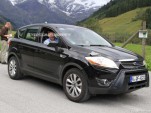 2012 Ford Kuga facelift spy shots