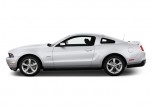 2012 Ford Mustang 2-door Coupe GT Premium Side Exterior View