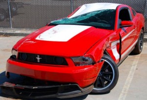 2012 Ford Mustang Boss 302 Crashed And Sold On eBay