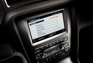 2012 Ford Mustang equipped with SYNC AppLink