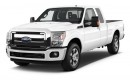 2012 Ford Super Duty F-250 2WD SuperCab 142" Lariat Angular Front Exterior View